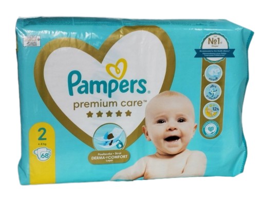 pieluchy pampers premium care 2 allegro