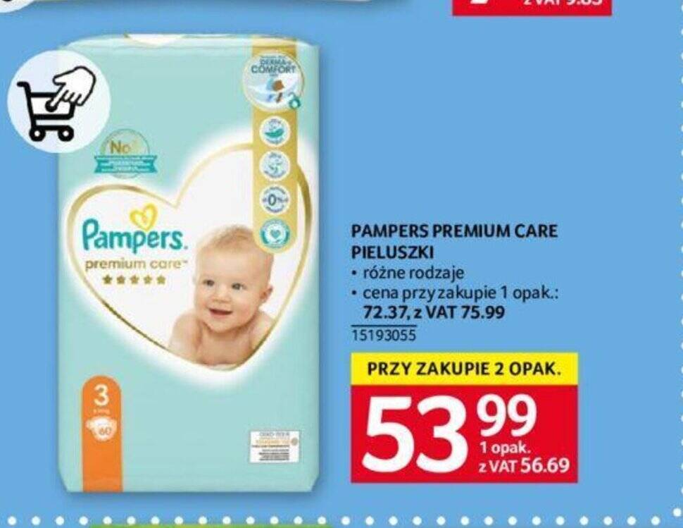 pieluchy pampers selgros