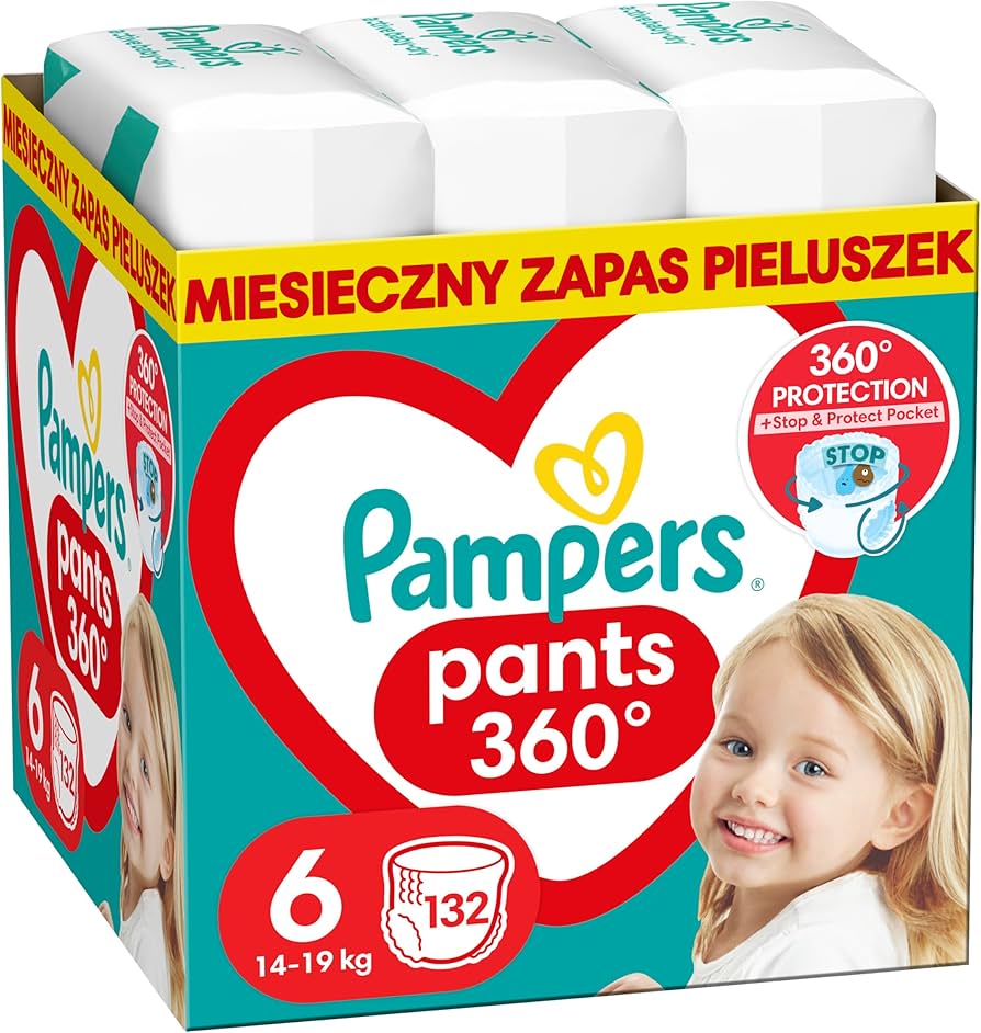 pieluchy pampers6 pieluchomajtki