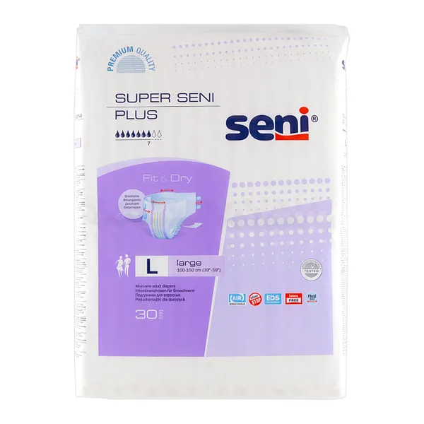 pieluchy super seni air plus medium 30 szt