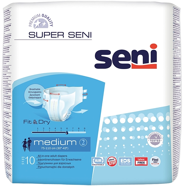 pieluchy super seni medium