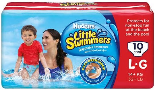 pieluszki huggies little swimmers 6 16kg+