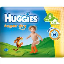 pieluszki huggies super dry