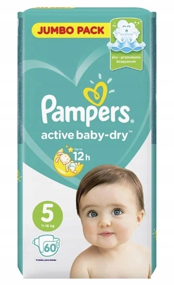 pieluszki pampers active baby-dry