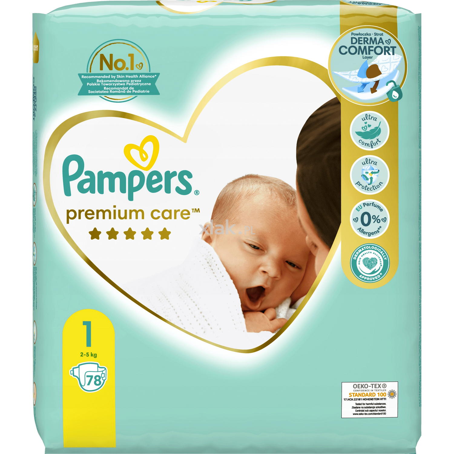 pieluszki pampers premium care new born