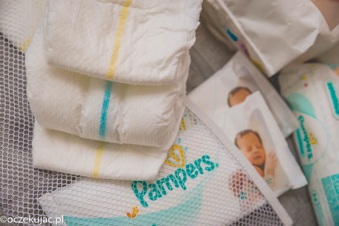 pieluszki pampers premium care pasek jak dziala