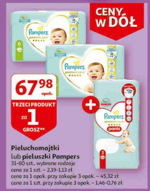 pieluszki pampers z aplikacja