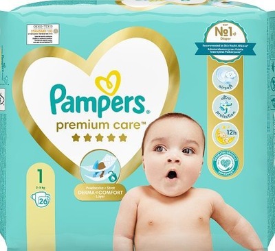 pieluszki z wycięciem na pępek pampers