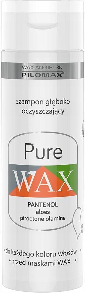 pilomax wax pure szampon oczyszczający 200 ml