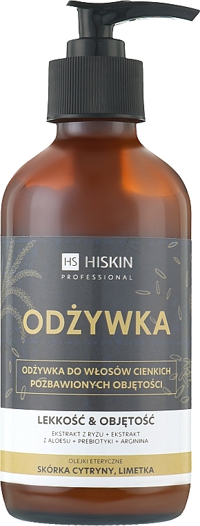 professional volume odżywka do włosów cienkich i pozbawionych objętości