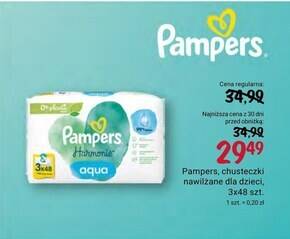 promocja chusteczek pampers rossmann