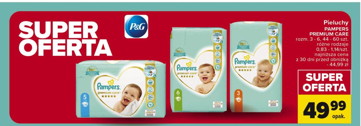 promocja pieluchy pampers 6