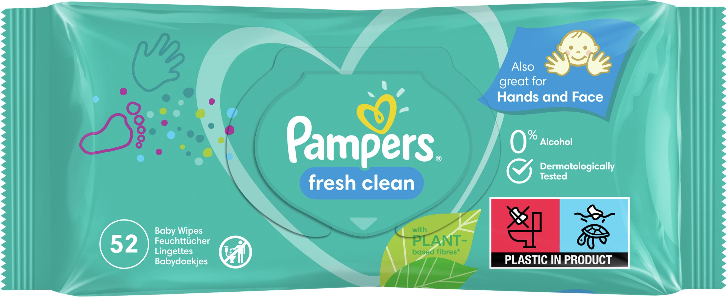 promocja rossnę pampers fresh clean chusteczki dla niemowląt