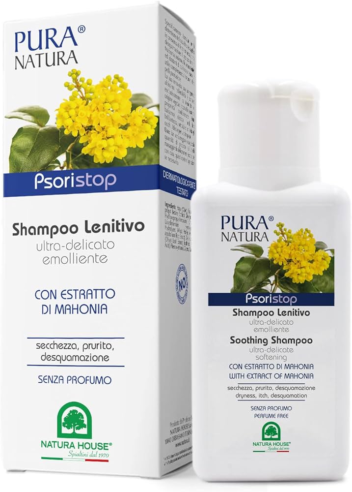 pura natura psoristop szampon do włosów z ekstraktem mahonii 200ml