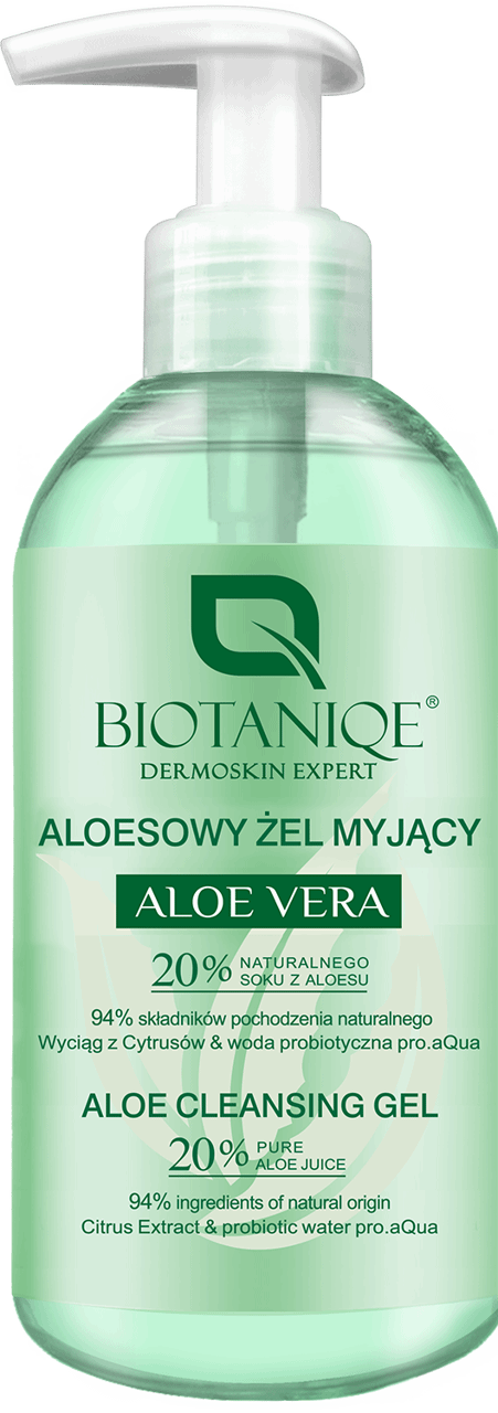 płyn do mycia twarzy aloes