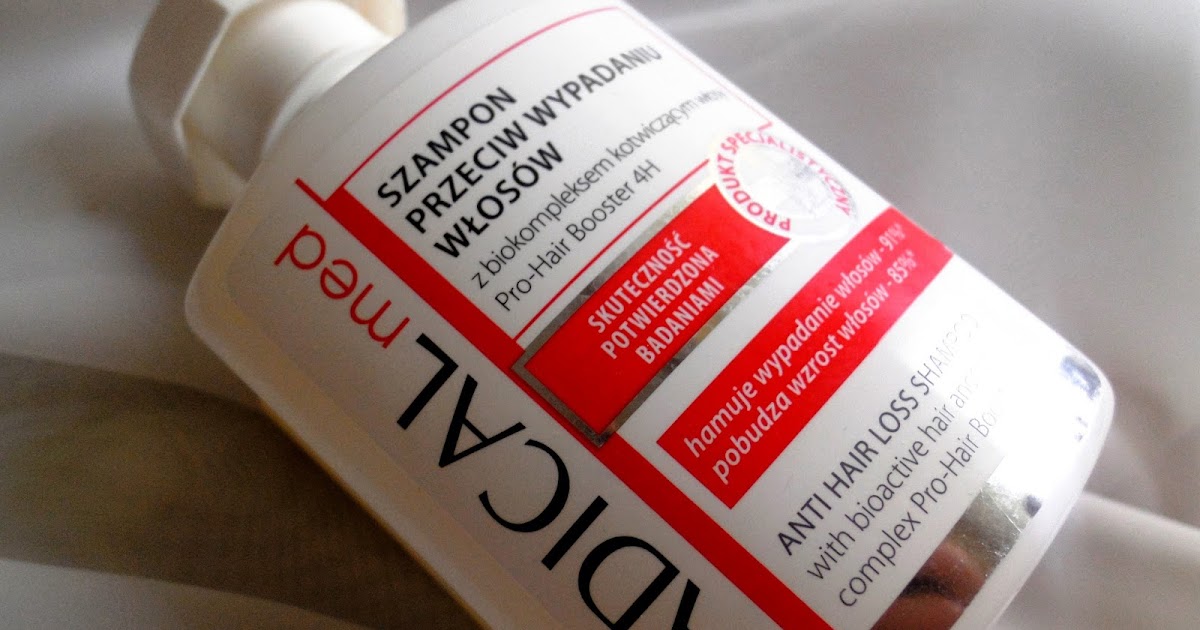 radical med szampon przeciw wypadaniu włosów 300 ml opinie