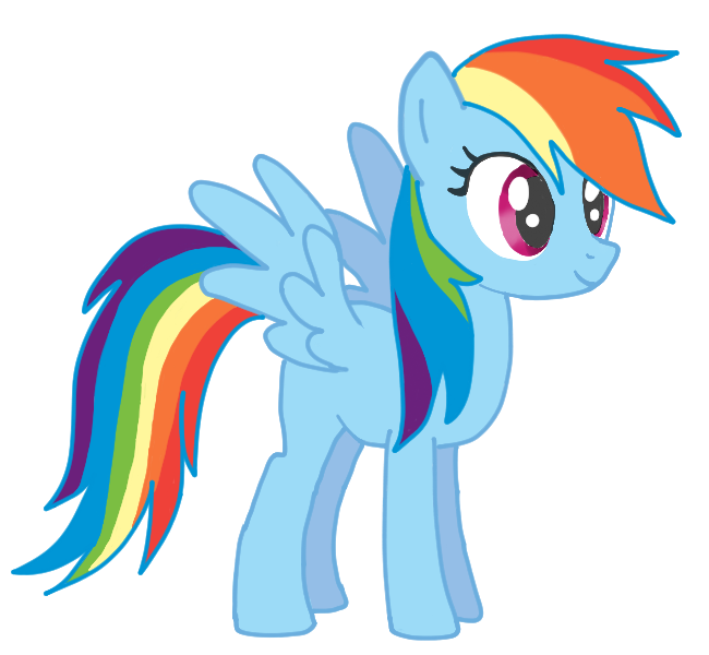 rainbowdash dorosła w pieluchie