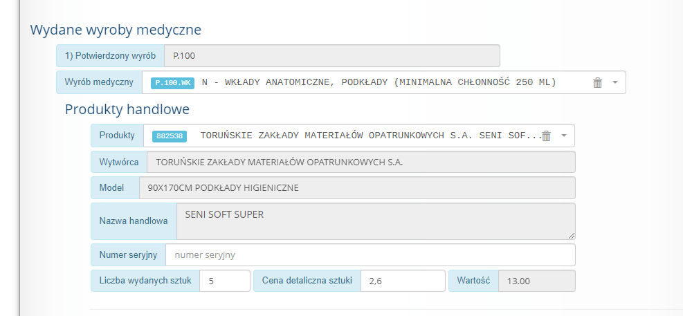 realizacja wniosku na pieluchomajtki program kamsoft