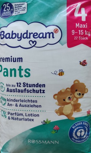 rossman pieluchomajtki babydream 4