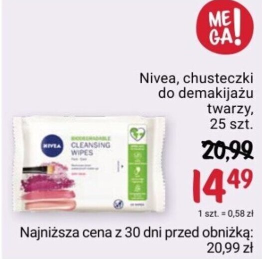 rossmann chusteczki nawilżane nivea sensitive