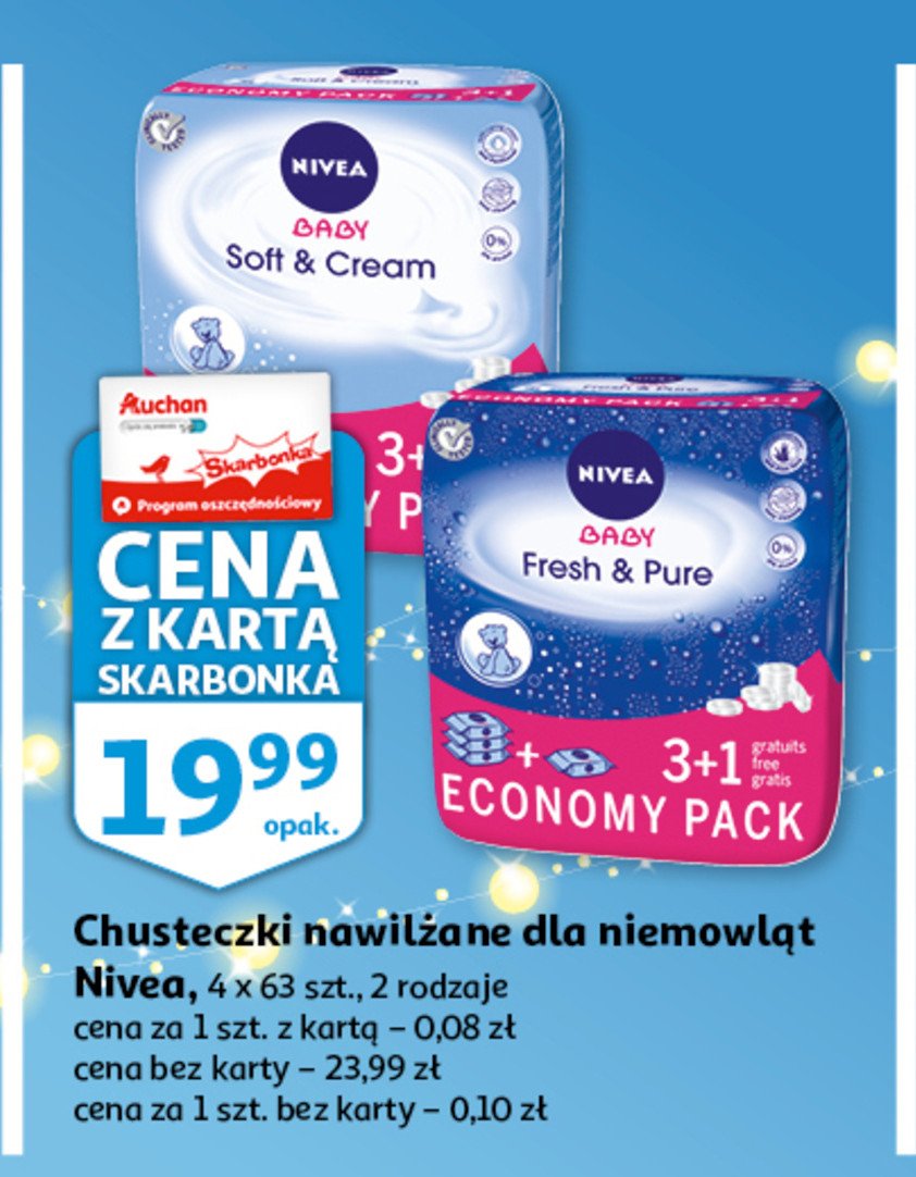 rossmann chusteczki nawilżane nivea sensitive