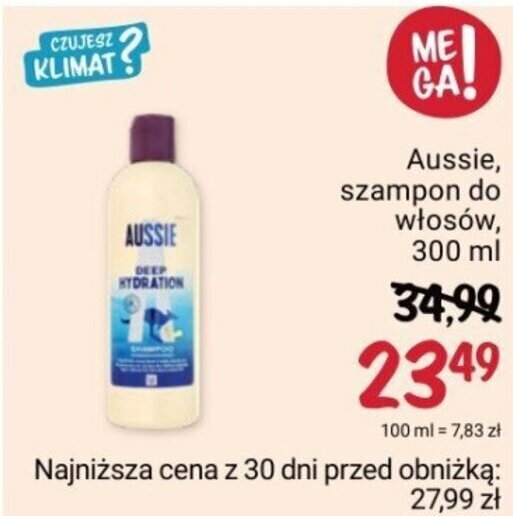 rossmann kazimierza wielka aussie szampon