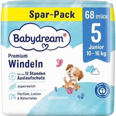 rossmann pieluchy babydream mini