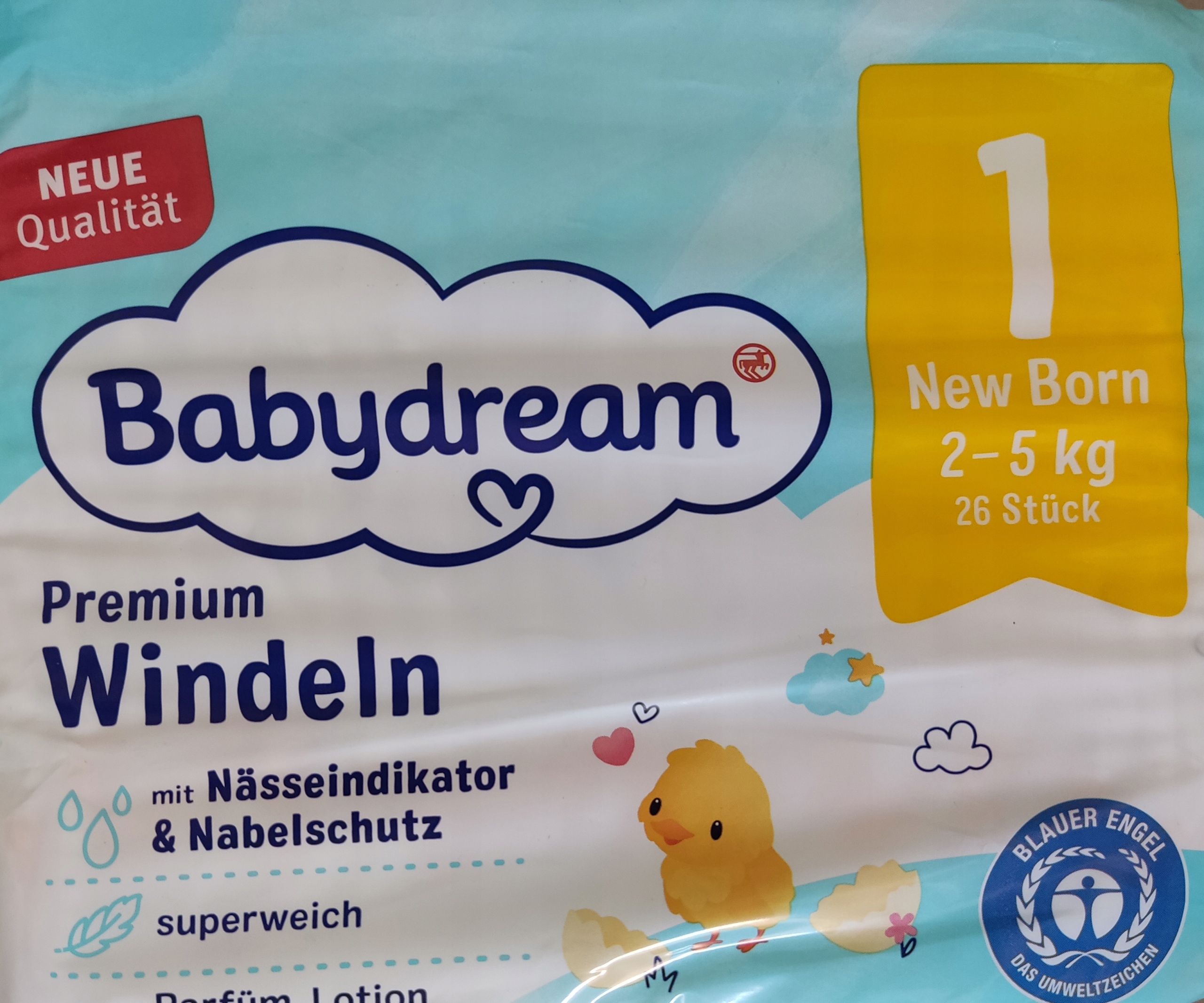 rossmann pieluchy babydream rozmiar 1