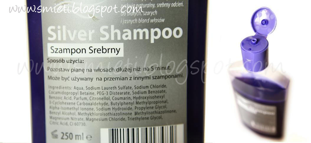 rossmann szampon do włosów siwych silver