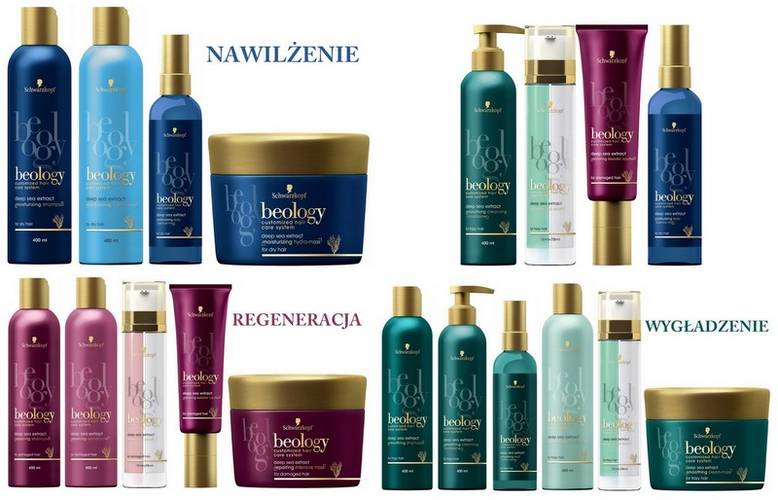 schwarzkopf beology wygładzający szampon ekstrakt z głębin mórz brunatna alga