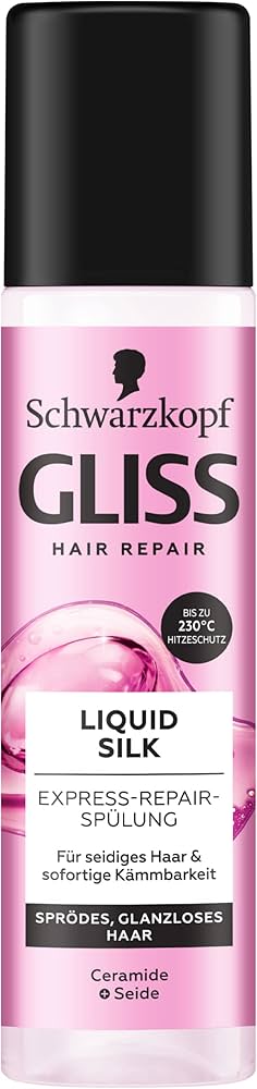 schwarzkopf gliss kur liquid silk odżywka ekspresowa do włosów spray