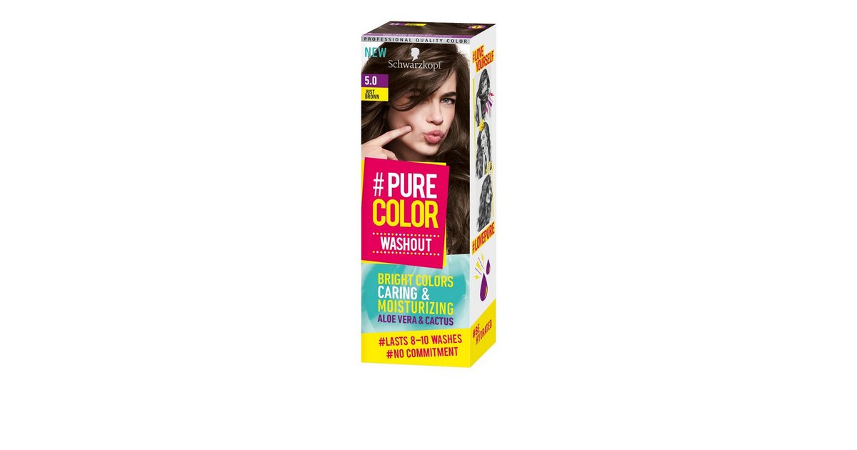 schwarzkopf pure color 5.0 szampon