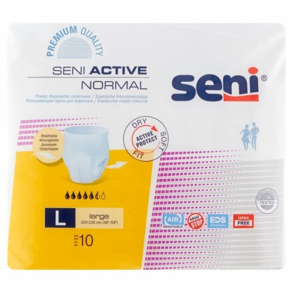 seni active normal pieluchomajtki small 1 10 sztuk