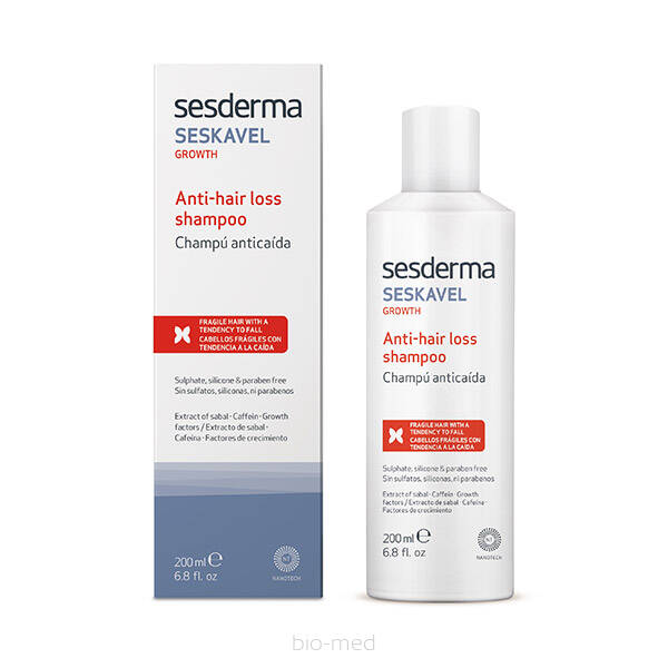 sesderma seskavel szampon przeciwstarzeniowy 200 ml