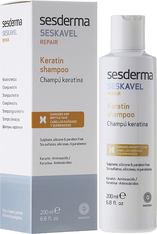 sesderma szampon z keratyną