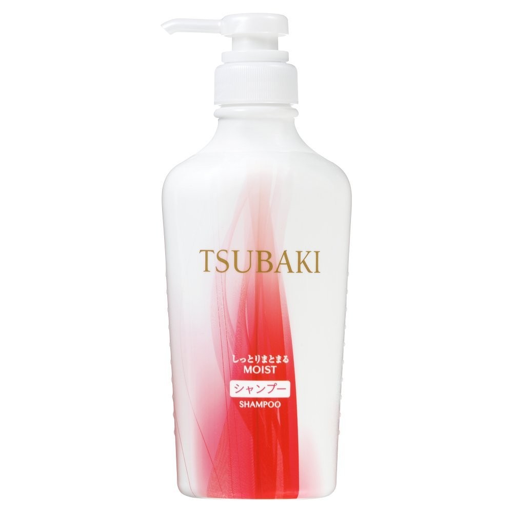 Shiseido „Tsubaki Moist” szampon do włosów+Shiseido „Tsubaki Moist” odżywka do włosów 450ml+450ml