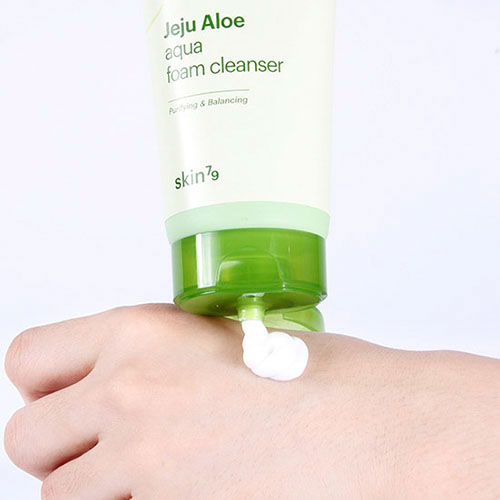 skin79 pianka myjąca do twarzy jeju aloe foam cleanser