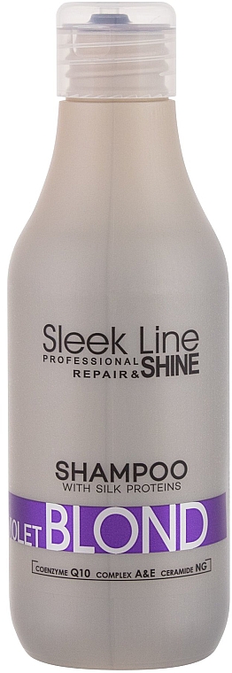 sleek line blond szampon niebieski