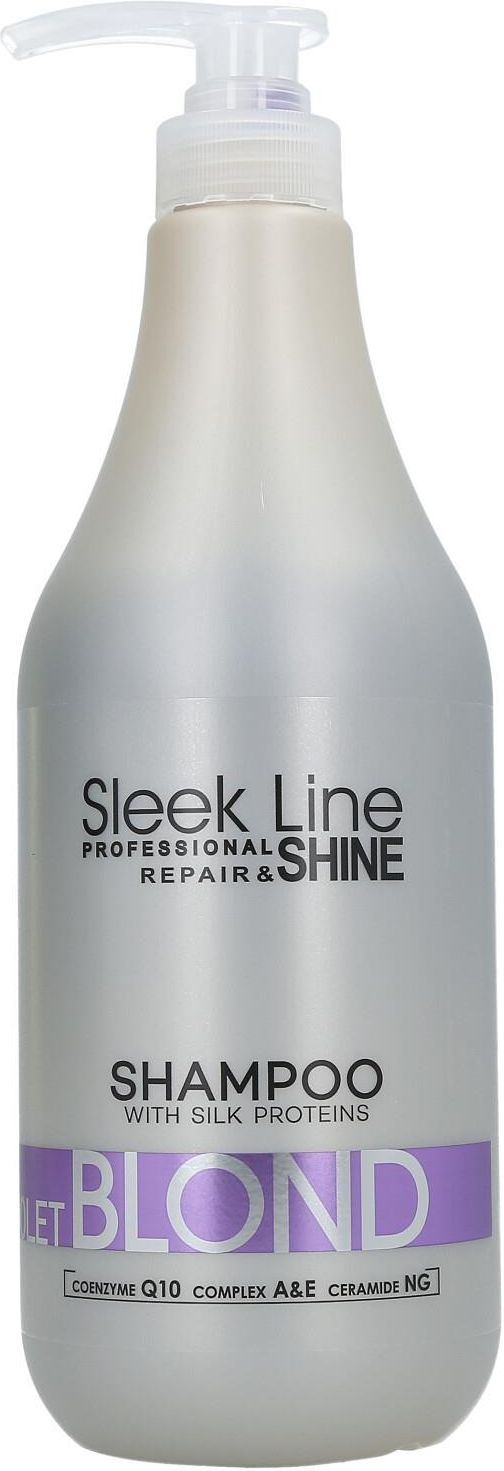 sleek line fioletowy szampon