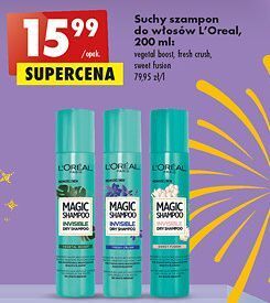 suchy szampon 200 ml lorel magic bieronka