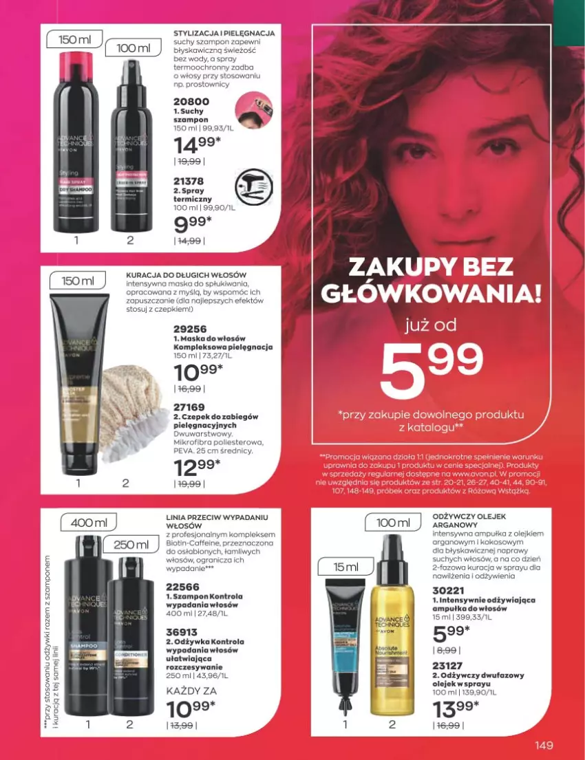 suchy szampon avon gazetka