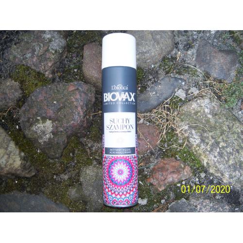 suchy szampon biowax aktywny węgiel