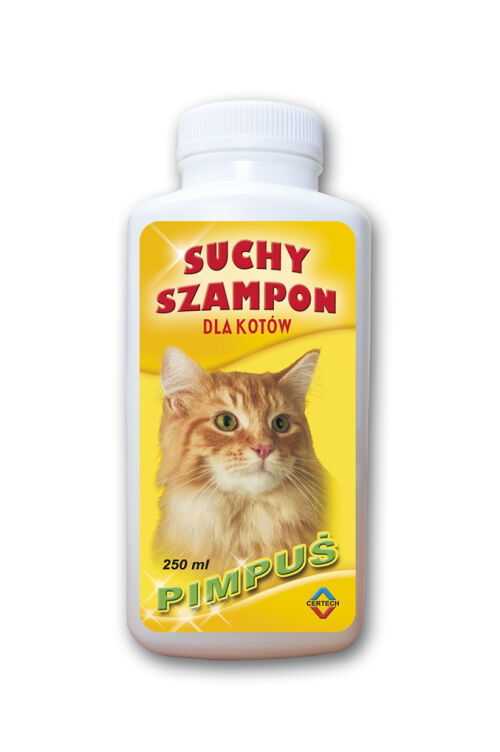 suchy szampon do kota