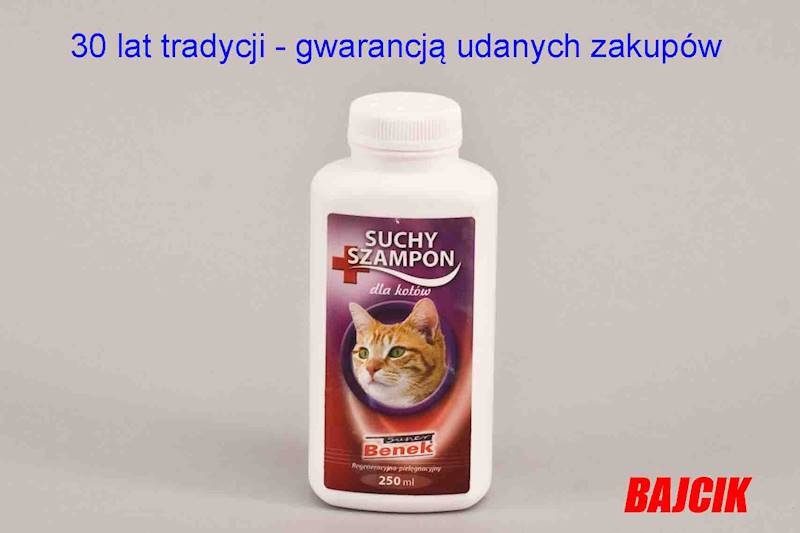 suchy szampon koty