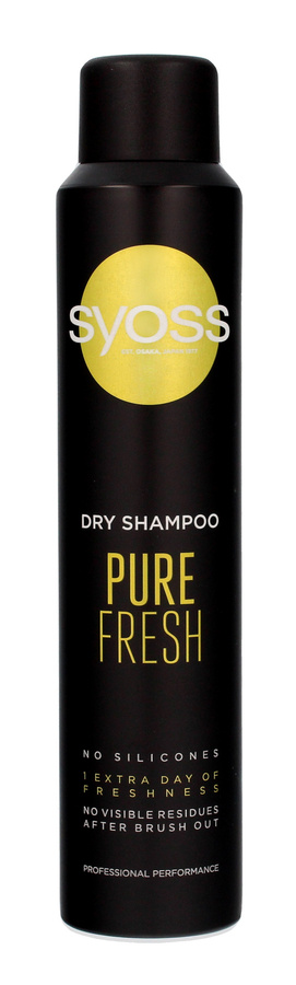 suchy szampon syoss pure fresh