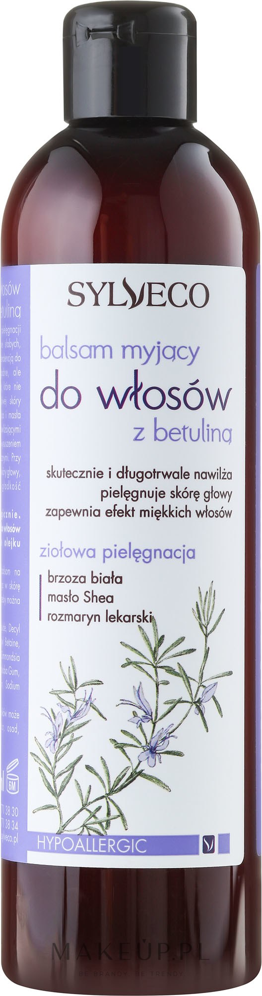 sylveco szampon do włosów z betuliną