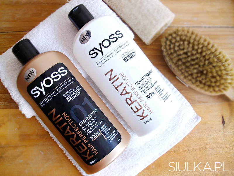 syoss keratin hair perfection szampon do włosów