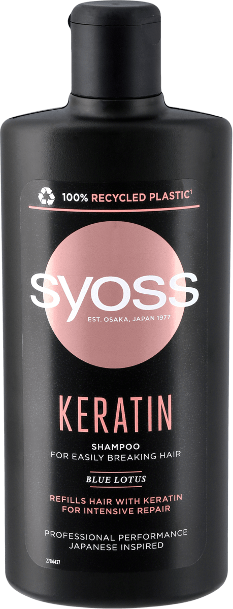 syoss keratin szampon do włosów