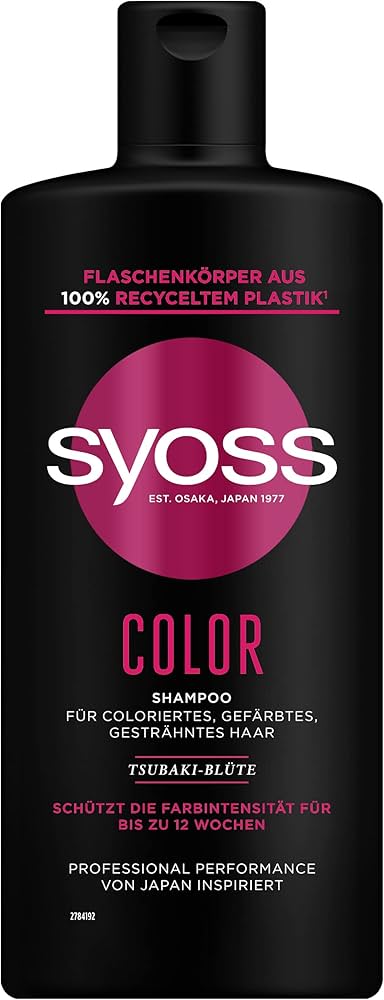 syoss professional performance szampon