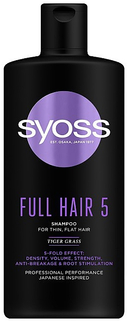 syoss szampon full hair 5